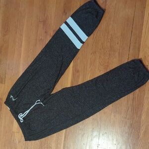 PINK Small Heather Black Classic Sweatpant Jogger